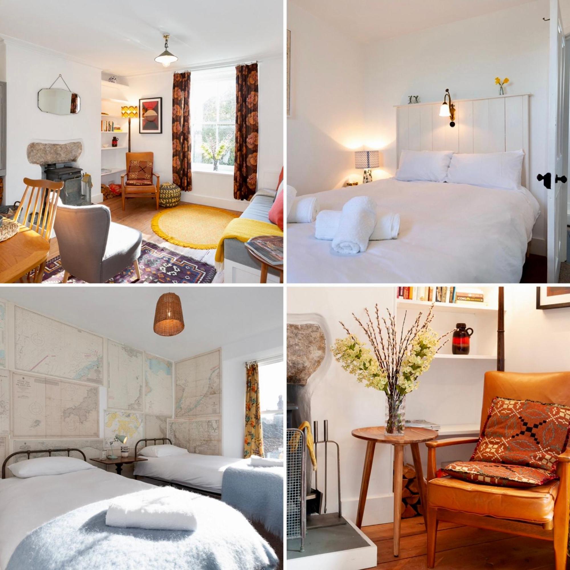 Janies Cottage~ Mousehole~Eclectic Interiors & Vintage Charm מראה חיצוני תמונה
